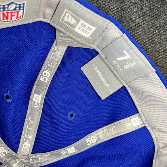 New York Giants New Era 2016 Sideline Official 59FIFTY Fitted Hat – Royal - Picture 4 of 5
